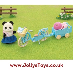 Sylvanian Families Cycle & Skate Set with Panda